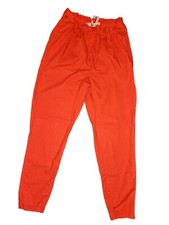 Vintage 80s 90s Greenline Sport Womens Red Balloon Leg Shell Jogger Sz Medium