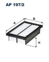 Filtron AP 197/2 Luftfilter FüR Hyundai