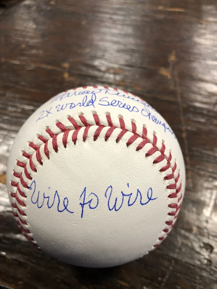 Bola ROMLB firmada por Mariano Duncan 2x WS Champ cable a cable 1994 certificado de autenticidad AS JSA Foto 2 de 4