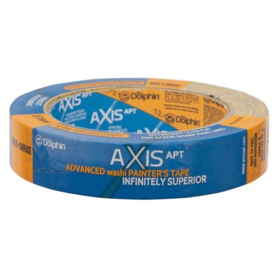 Blue Dolphin Washi Yellow Medium Strength Multi-Surface Interior Painter's Tape