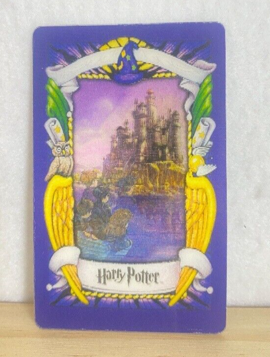 Hogwarts Frog Chocolate 3D Lenticular Card Harry Potter Warner