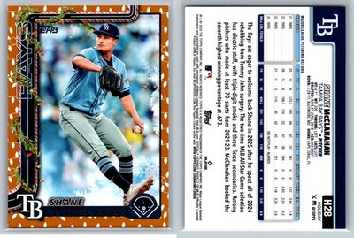 2025 Topps Holiday GLITTER BLUE METALLIC LIGHTS Parallels #H1-H200 You Pick!