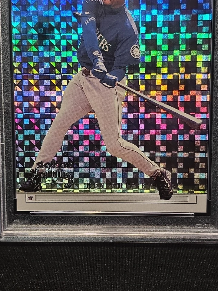 1999 Skybox Thunder Ken Griffey Jr. WWW.BATTERZ.COM SP! RARE PSA 10 GEM #3 - Image 3 of 4