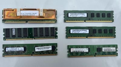 11GB Lot of Desktop Computer RAM