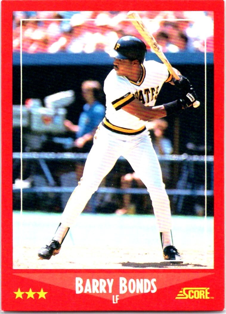 1988 Score - Barry Bonds #265 (I1)