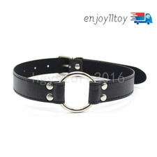 Metal O-Ring Mouth Gags Open Oral Slaves Cosplay Binding Harness Restraints