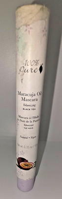 NIP- 100% PURE, Maracuja Oil Mascara, Black Tea, 0.35 oz (10 g) Free Shipping