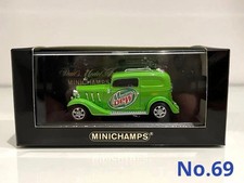 Minichamps American Hot Rod 1/43 Green Diecast Model Used Collectible