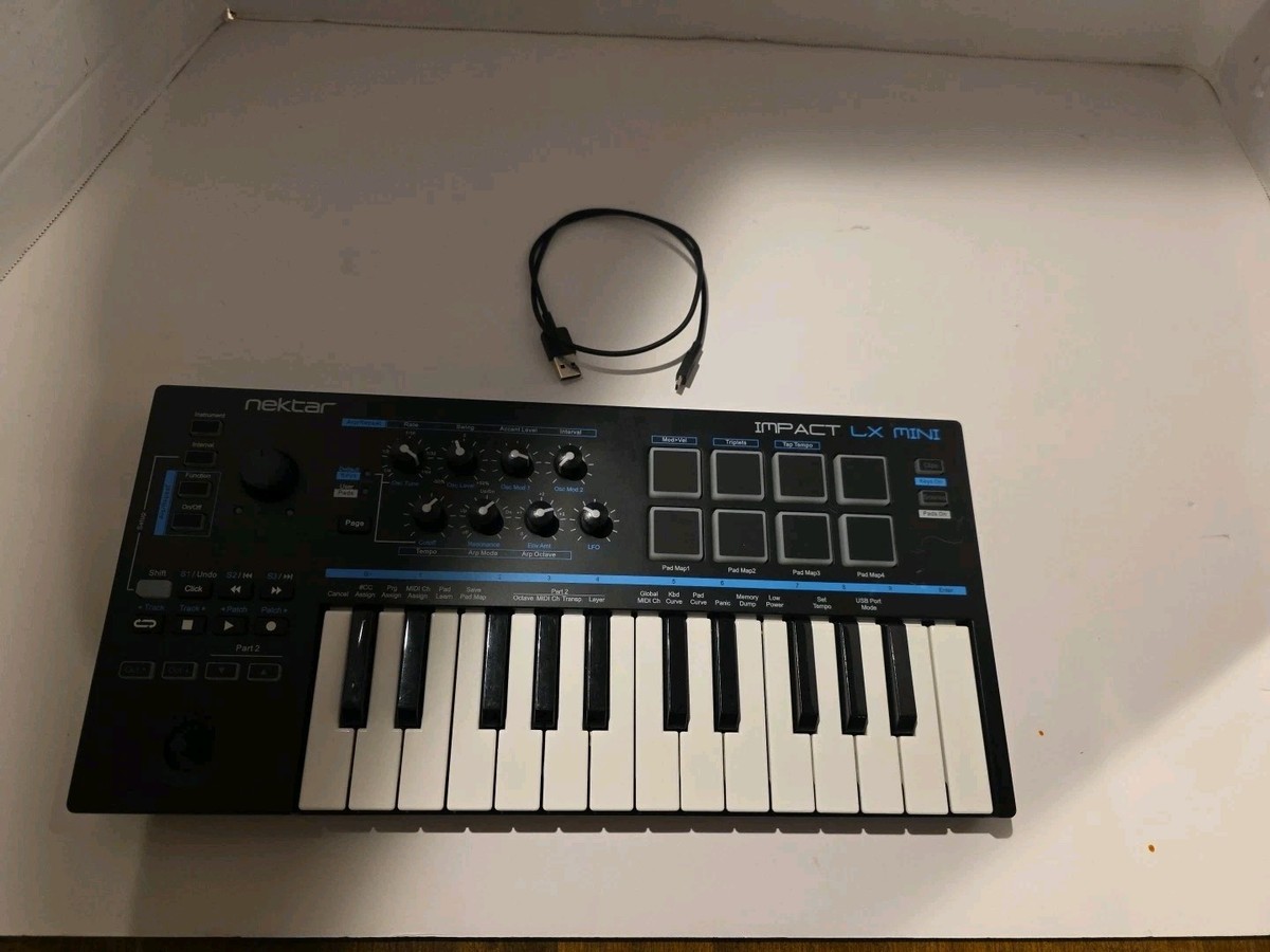 Nektar Impact LX Mini 25 Key Midi Keyboard | eBay