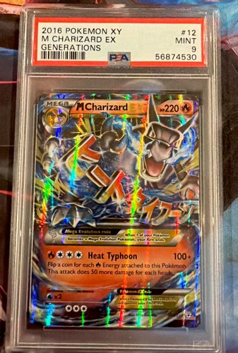 M Charizard-EX graded PSA 9 for sale on eBay