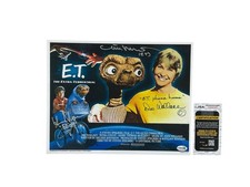 E.T. The Extra Terrestrial Cast Signed Autographed 11x14 Photo JSA Certified 🔭