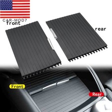2pcs Console Cup Holder Roller Blind Cover Tray For 2007-2014 Bmw X5 X6 E70 E71 2pcs Console Cup Holder Roller Blind Cover Tray For 2007-2014 Bmw X5 X6 E70 E71