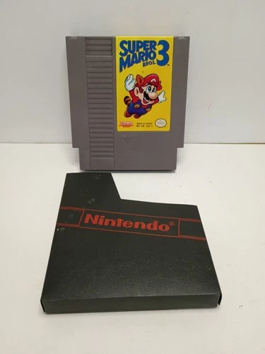 Super Mario Bros 3 (Nintendo, 1985) Authentic NES Game & Sleeve🔥 FAST SHIPPING!