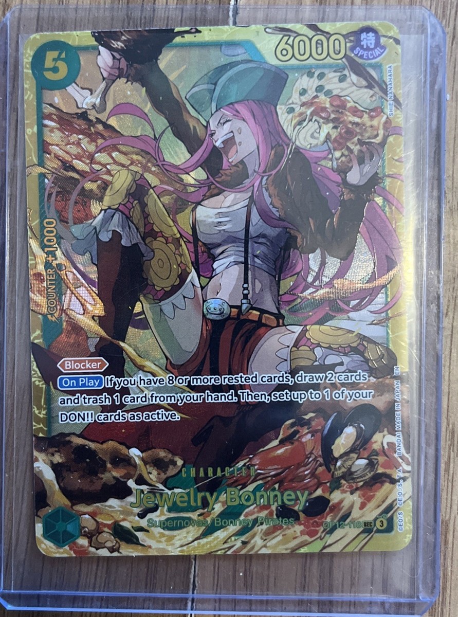 One Piece Jewelry Bonney (Alternate Art) OP12-118 SEC Legacy Of