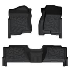 Floor Mats for Cadillac Escalade ESV 2000-2006 Crew Cab TPE 1st & 2nd Row Liners
