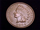 1889 Indian Head Cent, Extra Fine Grade