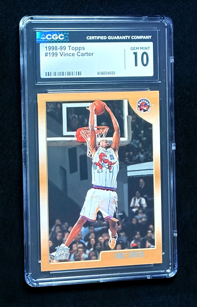 Vince Carter 10 Graded Basketball Sports Trading Cards