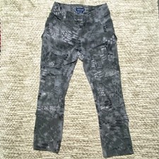 Vintage Tactical Pants Mens 32 Gray Camo Cargo Rip Stop Utility
