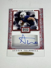 2021 Sage Premier Draft Autographs Austin Trammell #A166 Red