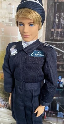 July 4th SALE Articulated Ken_Rooted Hair_Air Force Thunderbirds