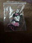 Disney Parks Mickey Trading Pin Minnie Mouse Character Pink White Authentic — photo 1