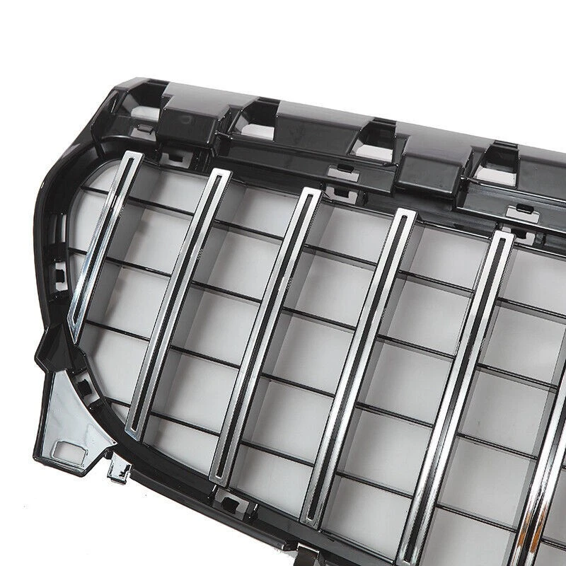 Front Bumper Grill w/LED For 2013-2019 Mercedes Benz W117 CLA250 CLA200 Grille Foto 4 de 4