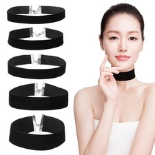 1Pcs Black Velvet Choker Necklace Gothic Punk Adjustable Women Jewelry