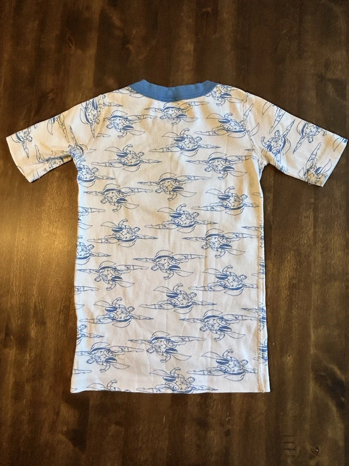 Juego de pijama Hanna Andersson Superman para niños talla 140 10 Foto 4 de 4