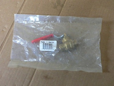 Mas B-3 Brass Full Port Ball Valve 1/4'' (0.25 Inch)