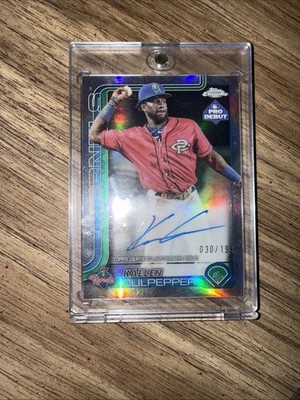 2025 Topps Pro Debut - Chrome Kaelen Culpepper #PDC-79 Refractor Autographs /199