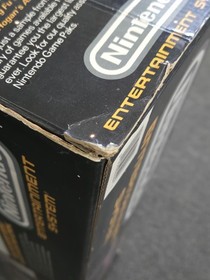 Nintendo originale scatola vuota solo NES Action Set 1988 senza console/schiuma