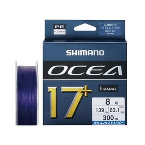 シマノ LD-A71Y OCEA 17+ 300m 8号 SW NAVY SHIMANO PE Line Ocea 17+ PE 300m LD-A71Y No. 8 139lb SW NavyNEW | eBay