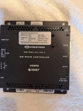 Crestron DM-RMC-4K-100-C DM Room Controller HDMI HDBaseT HDCP LAN Black