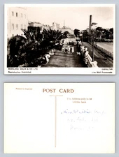 Gibraltar Line Wall Promenade Vintage Postcard by Beanland Malin & Co Ltd