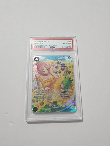 One Piece Rebecca SP OP05-091 Wings of the Captain PSA 10