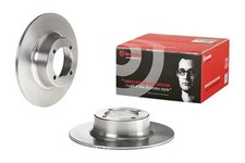 2x Bremsscheibe voll 08.1757.20 BREMBO für SKODA RAPID 105,120 110 110 Coupe