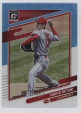 2021 Panini Donruss Optic Carolina Blue & White Prizm Shohei Ohtani #192 01rd