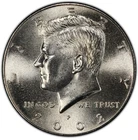 2002-P Mint State Kennedy Half Dollar 50C