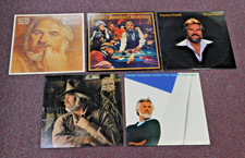 Kenny Rogers - Vintage Vinyl LP Lot of 5 Original Albums