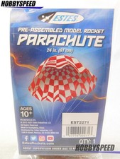 ESTES 24 INCH MODEL ROCKET RECOVERY PRINTED P...