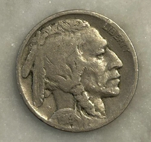 1919-P Buffalo Nickel - VG - Very Good