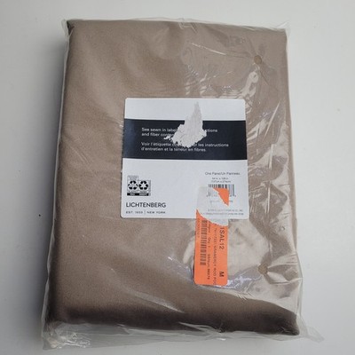 NEW Sun Zero Lichtenberg One Panel Color Taupe Brown 54 W in X 108 in  L #CT3