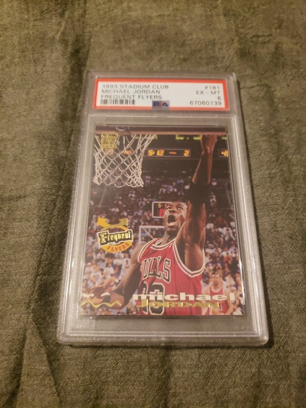 1993-94 Topps Stadium Club - Frequent Flyers Michael Jordan #181
