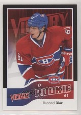 2011-12 Upper Deck Victory Rookie Black Raphael Diaz #295 7ez