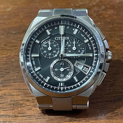 Citizen Attesa H610-T018050 Eco-Drive Radio-Controlled Titanium Men's