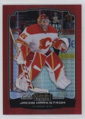 2022-23 O-Pee-Chee Platinum Red Prism 86/199 Jacob Markstrom #153 1fc5