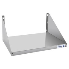 Stainless Steel Microwave Shelf 18"x24", Heavy Duty Wall Mounted Floating She...