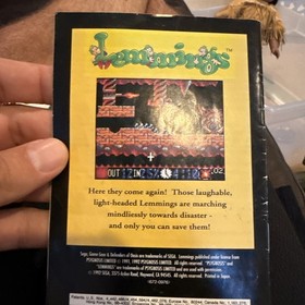 Defenders of Oasis Sega Game Gear Box And Manual Only No Game!