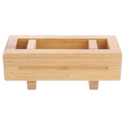 Yardwe Rectangular Sushi Press Mold Box 8.66X3.74X3.14In Bamboo Sushi Maker R...