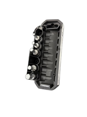 #ad Husky BITE 3 8 in. Drive Metric Bit Socket Set 5 Piece $10.99